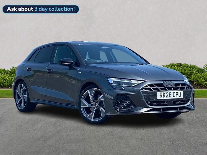 Audi A3 1.5 TFSI Black Edition Sportback S Tronic Euro 6 (s/s) 5dr