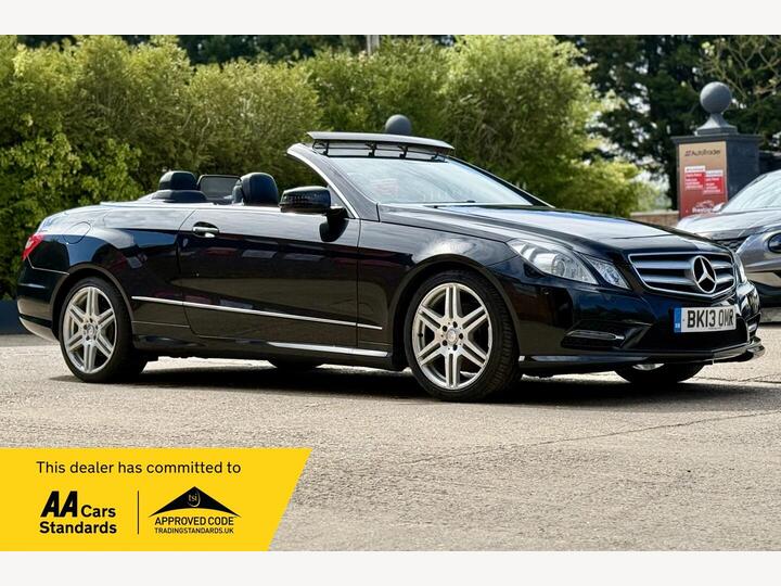 Mercedes-Benz E Class 3.0 E350 CDI V6 BlueEfficiency Sport Cabriolet G-Tronic Euro 5 2dr