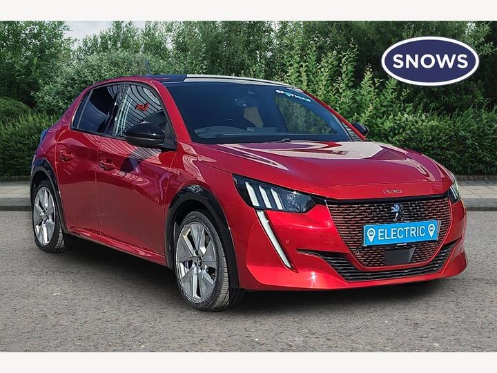 Peugeot E-208 50kWh GT Line Auto 5dr Peugeot E-208 50kWh GT Line Auto 5dr