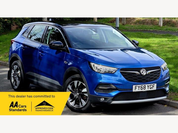 Vauxhall Grandland X 1.2 Turbo Sport Nav Auto Euro 6 (s/s) 5dr
