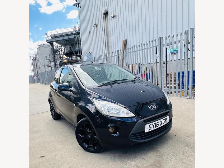 Ford Ka 1.2 Zetec Black Edition Euro 6 (s/s) 3dr