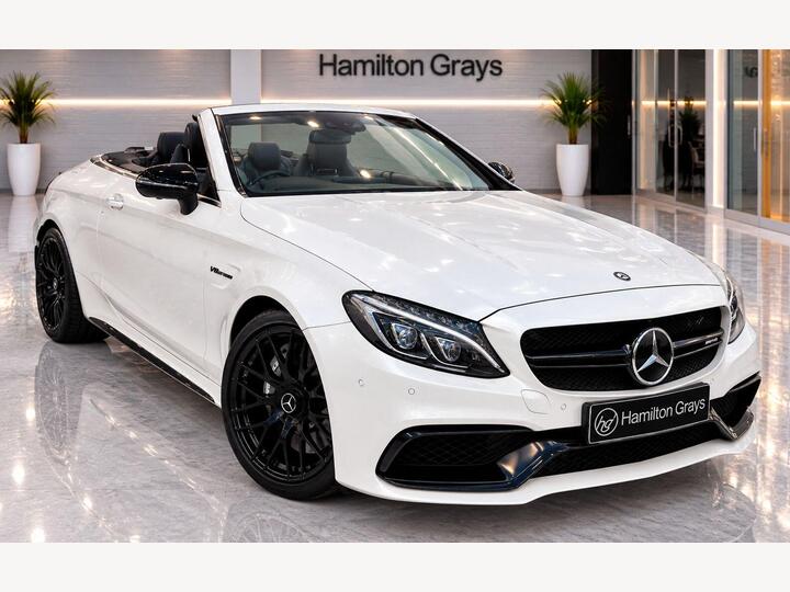 Mercedes-Benz C Class 4.0 C63 V8 BiTurbo AMG (Premium) Cabriolet SpdS MCT Euro 6 (s/s) 2dr