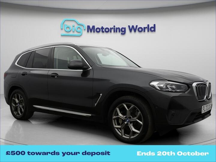 BMW X3 2.0 30e 12kWh XLine Auto XDrive Euro 6 (s/s) 5dr
