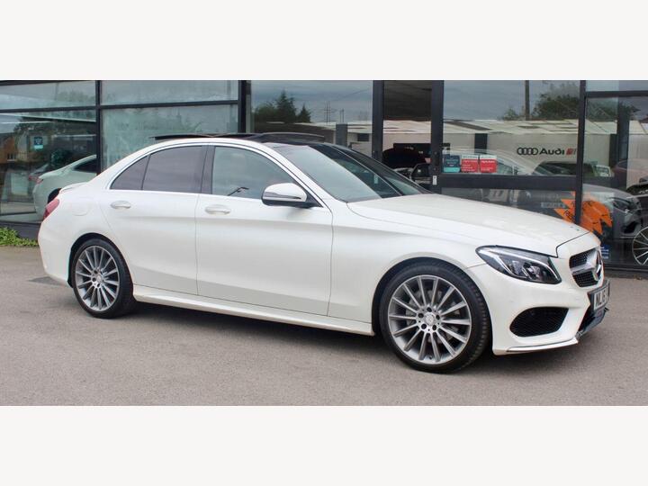 Mercedes-Benz C CLASS 2.1 C220d AMG Line (Premium Plus) 7G-Tronic+ Euro 6 (s/s) 4dr