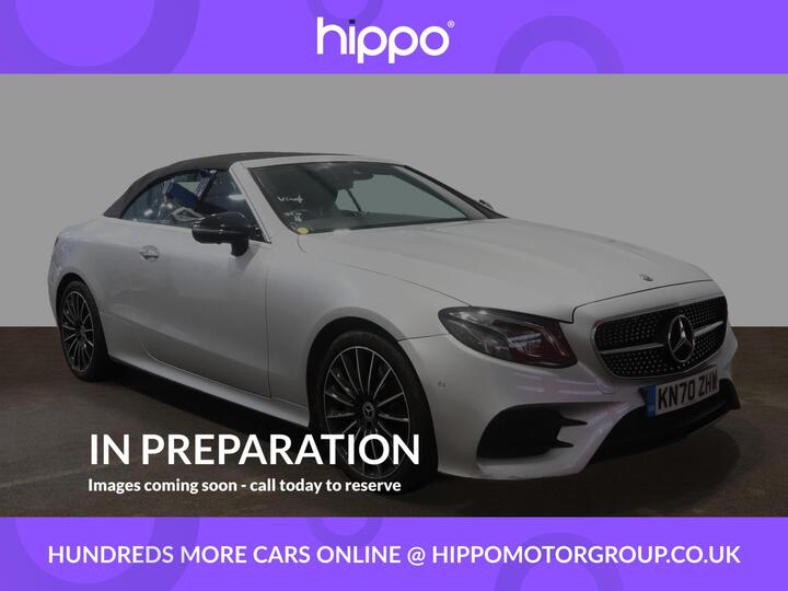Mercedes-Benz E Class 2.0 E350 AMG Line (Premium Plus) Cabriolet G-Tronic+ Euro 6 (s/s) 2dr Mercedes-Benz E Class 2.0 E350 AMG Line (Premium Plus) Cabriolet G-Tronic+ Euro 6 (s/s) 2dr