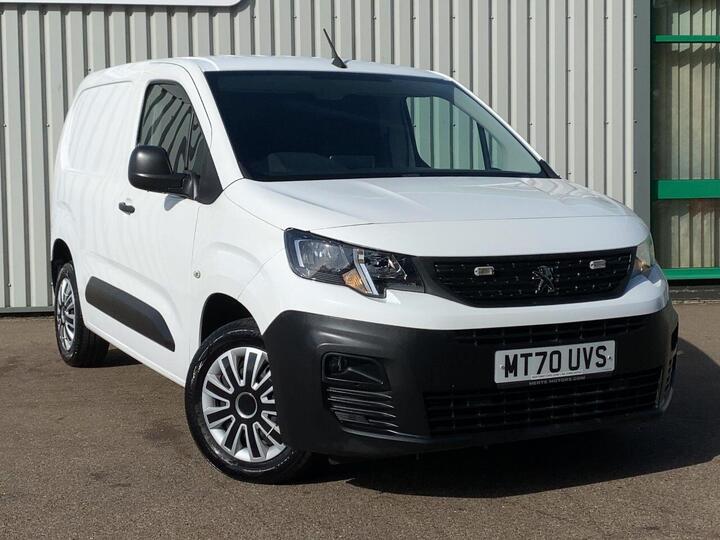 Peugeot PARTNER 1.5 BlueHDi 1000 Professional Standard Panel Van 5dr Diesel Manual SWB Euro 6 (s/s) (100 Bhp) R/SENSORS+A/C+BLUETOOTH+NO VAT