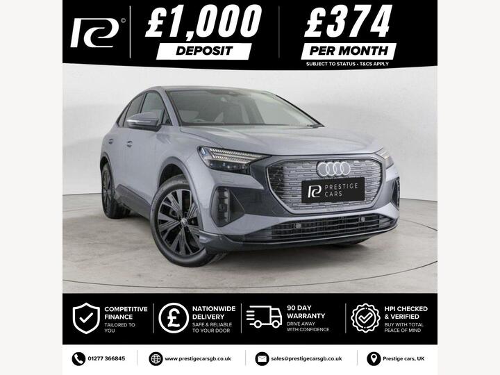 Audi Q4 E-TRON 35 Sport Sportback Auto 5dr 55kWh