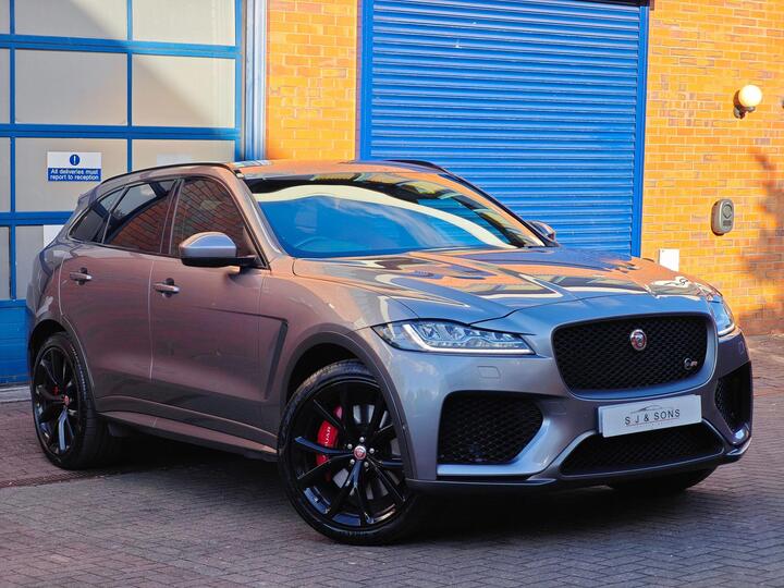 Jaguar F-PACE 5.0 V8 SVR Quickshift AWD Euro 6 (s/s) 5dr
