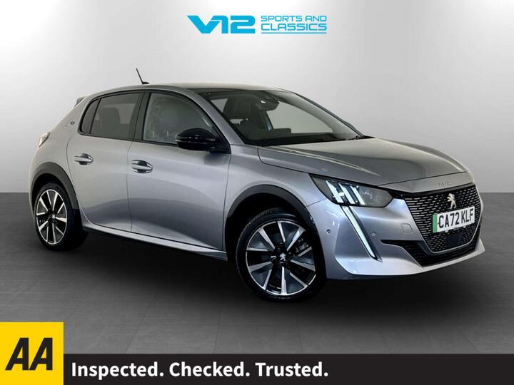 Peugeot E-208 50kWh GT Auto 5dr (7kW Charger) Peugeot E-208 50kWh GT Auto 5dr (7kW Charger)