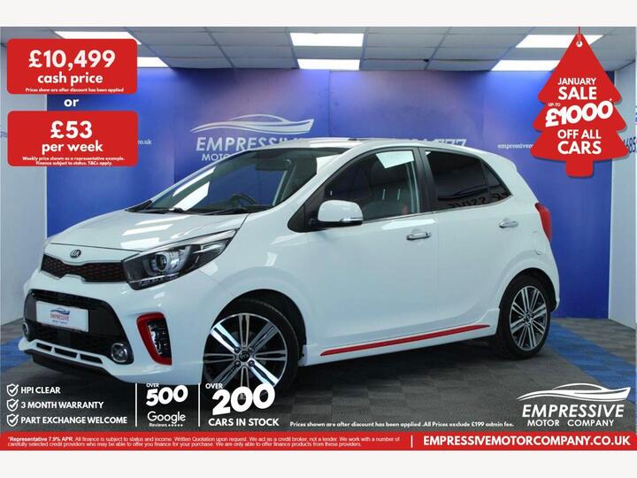 Kia PICANTO 1.25 GT-Line S Euro 6 (s/s) 5dr