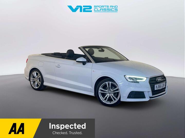 Audi A3 Cabriolet 2.0 TDI S Line Euro 6 (s/s) 2dr