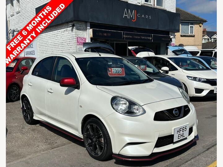 Nissan MICRA MARCH NISMO 1.2 Petrol White 5dr NISMO EDITION/ NEW MOT/ SERVICE