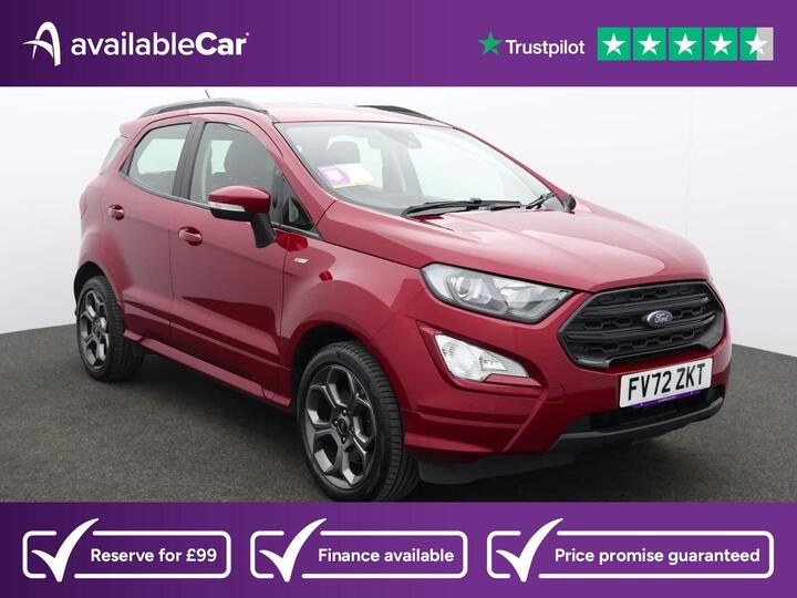 Ford EcoSport 1.0T EcoBoost ST-Line Euro 6 (s/s) 5dr Ford EcoSport 1.0T EcoBoost ST-Line Euro 6 (s/s) 5dr