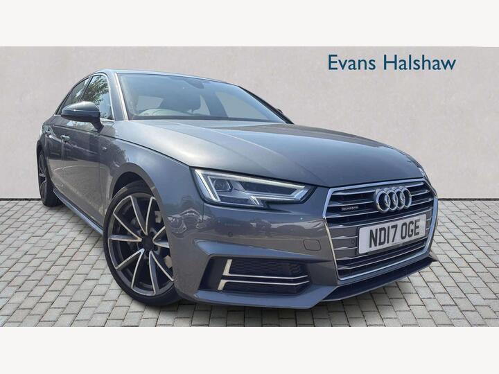 Audi A4 DIESEL SALOON 2.0 TDI S Line S Tronic Quattro Euro 6 (s/s) 4dr