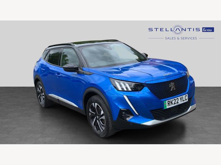 Peugeot E-2008 50kWh GT Auto 5dr (7kW Charger)