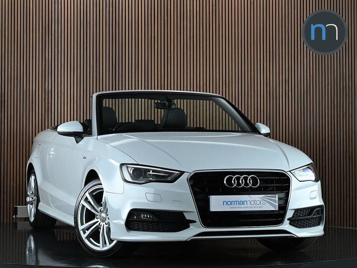 Audi A3 Cabriolet 1.4 TFSI CoD S Line Euro 6 (s/s) 2dr (Nav)