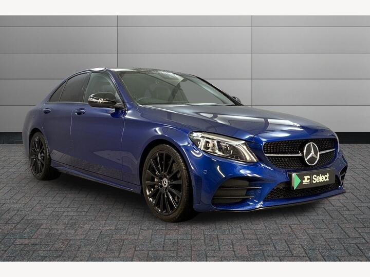 Mercedes-Benz C Class 2.0 C300d AMG Line Edition (Premium) G-Tronic+ Euro 6 (s/s) 4dr