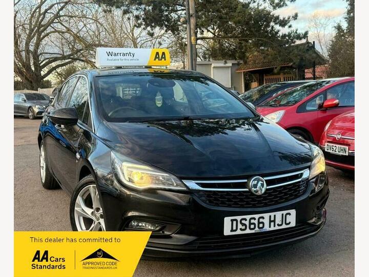 Vauxhall Astra 1.4i Turbo SRi Euro 6 5dr Vauxhall Astra 1.4i Turbo SRi Euro 6 5dr
