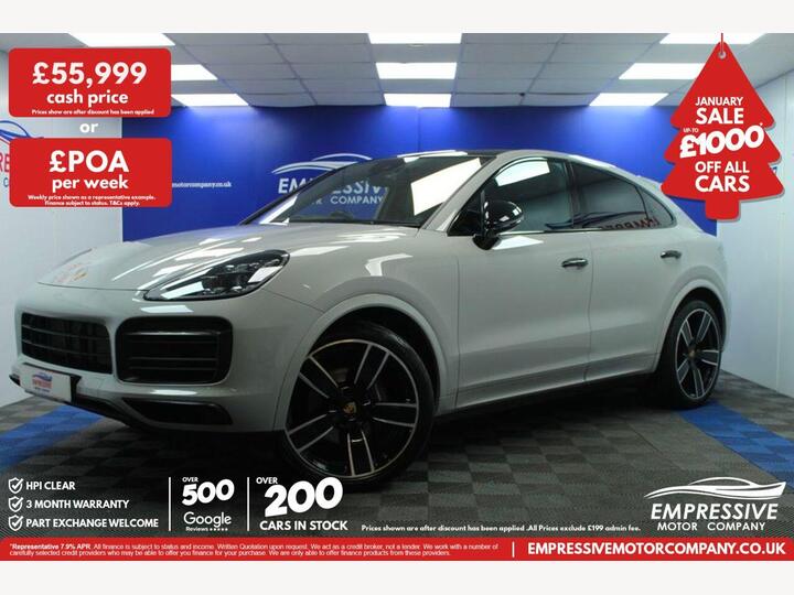 Porsche CAYENNE 3.0T V6 Platinum Edition TiptronicS 4WD Euro 6 (s/s) 5dr