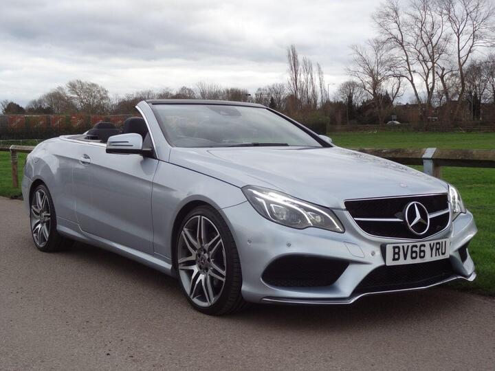 Mercedes-Benz E-CLASS 3.0 E350d V6 AMG Line Edition Cabriolet G-Tronic+ Euro 6 (s/s) 2dr