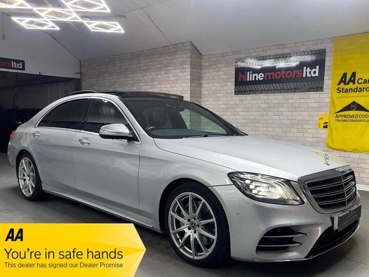 Mercedes-Benz S Class 2.9 S350Ld AMG Line (Executive, Premium) G-Tronic+ Euro 6 (s/s) 4dr Mercedes-Benz S Class 2.9 S350Ld AMG Line (Executive, Premium) G-Tronic+ Euro 6 (s/s) 4dr