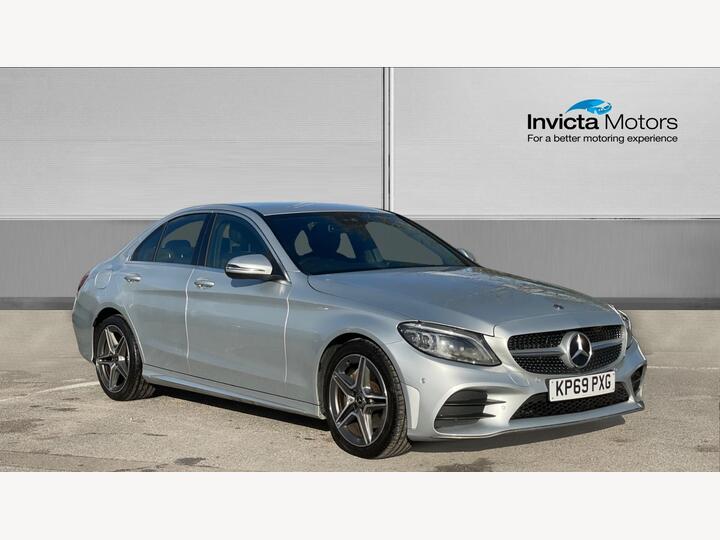Mercedes-Benz C-Class 2.0 C220d AMG Line (Premium) G-Tronic+ Euro 6 (s/s) 4dr