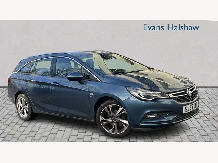 Vauxhall ASTRA SPORTS TOURER 1.4i Turbo SRi Sports Tourer Auto Euro 6 (s/s) 5dr