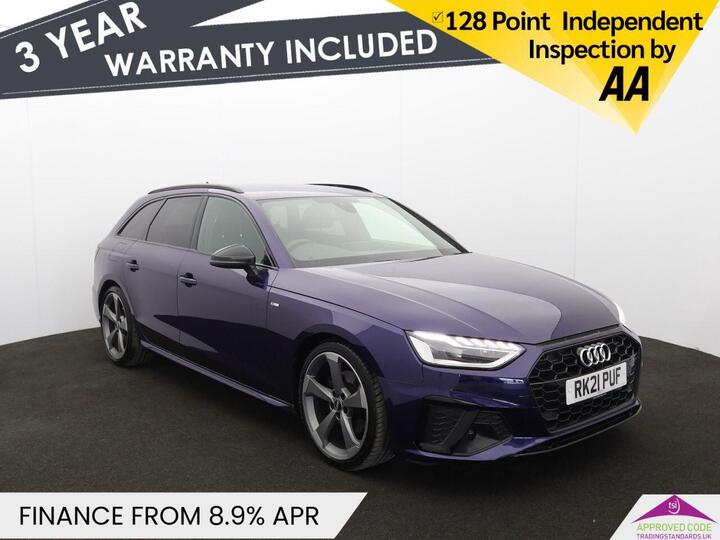 Audi A4 AVANT 2.0 TFSI 35 Black Edition S Tronic Euro 6 (s/s) 5dr Audi A4 AVANT 2.0 TFSI 35 Black Edition S Tronic Euro 6 (s/s) 5dr
