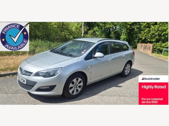 Vauxhall Astra 1.6i Design Sports Tourer Euro 6 5dr Vauxhall Astra 1.6i Design Sports Tourer Euro 6 5dr