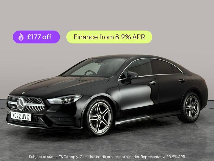 Mercedes-Benz CLA 1.3 CLA180 AMG Line (Premium 2) Coupe 7G-DCT Euro 6 (s/s) 4dr