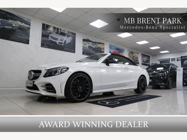 Mercedes-Benz C Class 3.0 C43 V6 AMG (Premium Plus) Cabriolet G-Tronic+ 4MATIC Euro 6 (s/s) 2dr Mercedes-Benz C Class 3.0 C43 V6 AMG (Premium Plus) Cabriolet G-Tronic+ 4MATIC Euro 6 (s/s) 2dr