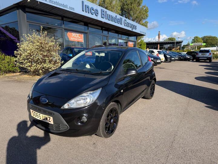 Ford KA 1.2 Zetec Black Edition Euro 6 (s/s) 3dr