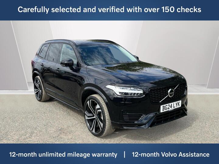 Volvo XC90 2.0h T8 18.8kWh Ultra Dark Auto 4WD Euro 6 (s/s) 5dr