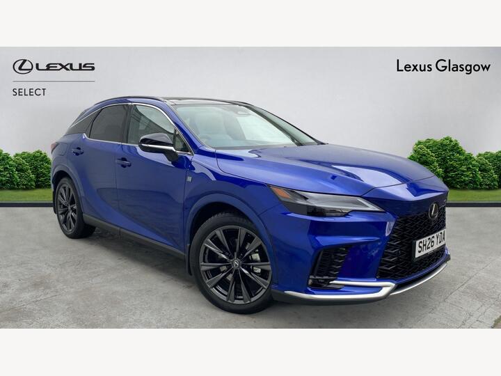 Lexus RX 2.5 450h+ 18.1kWh F Sport Design E-CVT 4WD Euro 6 (s/s) 5dr