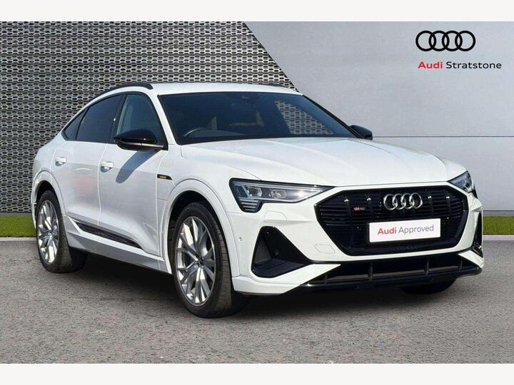 Audi E-Tron 55 Black Edition Sportback Auto Quattro 5dr 95kWh (11kW Charger)