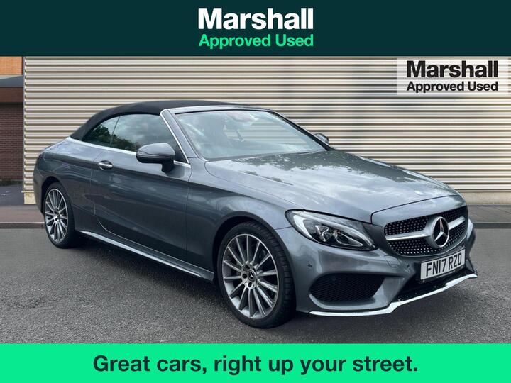 Mercedes-Benz C Class 2.1 C220d AMG Line Cabriolet G-Tronic+ 4MATIC Euro 6 (s/s) 2dr