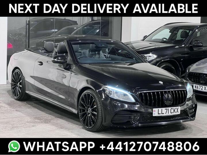 Mercedes-Benz C-CLASS 2.0 C220d AMG Line Edition (Premium) Cabriolet G-Tronic+ Euro 6 (s/s) 2dr Mercedes-Benz C-CLASS 2.0 C220d AMG Line Edition (Premium) Cabriolet G-Tronic+ Euro 6 (s/s) 2dr