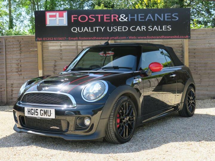 MINI CONVERTIBLE 1.6 John Cooper Works Euro 5 (s/s) 2dr