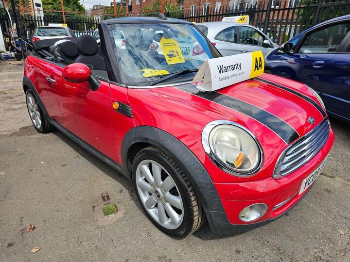 MINI CONVERTIBLE 1.6 Cooper Euro 4 2dr MINI CONVERTIBLE 1.6 Cooper Euro 4 2dr