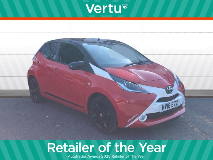 Toyota AYGO 1.0 VVT-i X-cite 4 Red Bi-Tone Euro 6 5dr