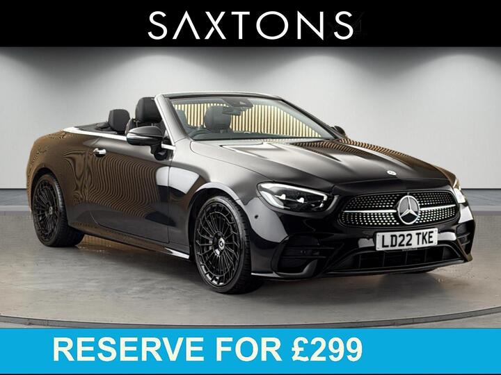 Mercedes-Benz E Class 2.0 E300h MHEV AMG Line Night Edition (Premium Plus) Cabriolet G-Tronic+ Euro 6 (s/s) 2dr