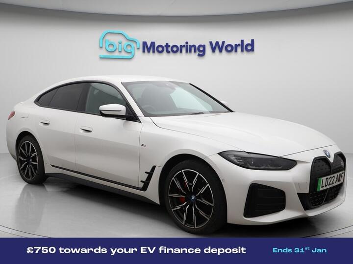 BMW I4 40 83.9kWh M Sport Gran Coupe Auto EDrive 5dr