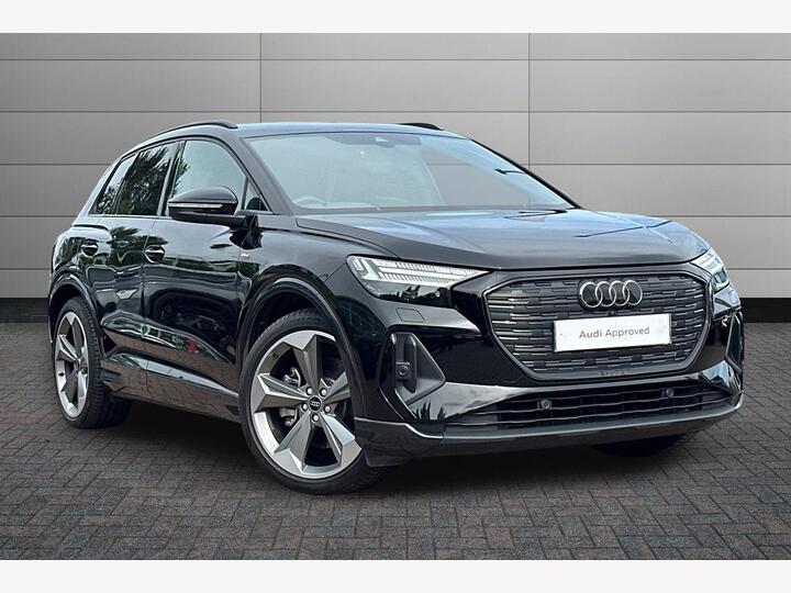 Audi Q4 E-tron 45 Black Edition Auto 5dr 82kWh Audi Q4 E-tron 45 Black Edition Auto 5dr 82kWh