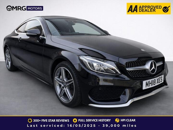 Mercedes-Benz C Class 2.1 C250d AMG Line (Premium Plus) G-Tronic+ 4MATIC Euro 6 (s/s) 2dr