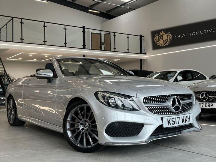 Mercedes-Benz C-CLASS 2.1 C220d AMG Line (Premium Plus) Cabriolet G-Tronic+ Euro 6 (s/s) 2dr Mercedes-Benz C-CLASS 2.1 C220d AMG Line (Premium Plus) Cabriolet G-Tronic+ Euro 6 (s/s) 2dr