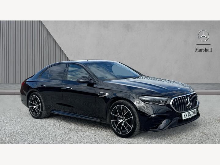 Mercedes-Benz E Class 3.0 E53e 25.4kWh AMG Night Edition (Premium Plus) SpdS TCT 4MATIC+ Euro 6 (s/s) 4dr Mercedes-Benz E Class 3.0 E53e 25.4kWh AMG Night Edition (Premium Plus) SpdS TCT 4MATIC+ Euro 6 (s/s) 4dr