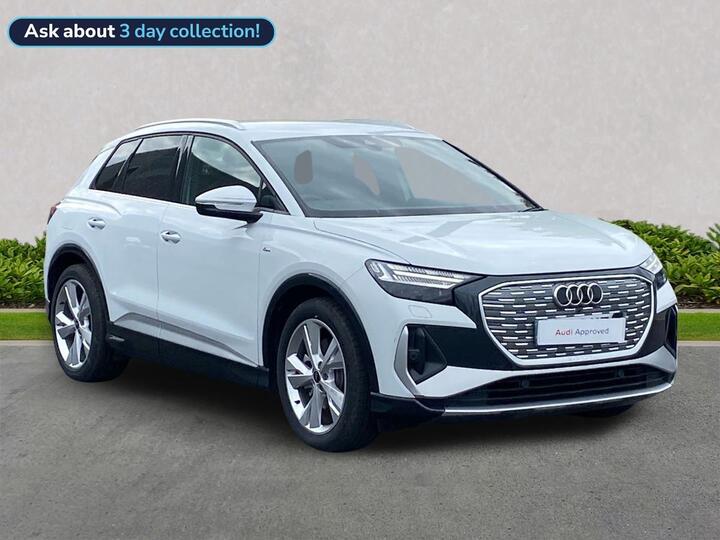 Audi Q4 45 S Line Auto Quattro 5dr 82kWh Audi Q4 45 S Line Auto Quattro 5dr 82kWh