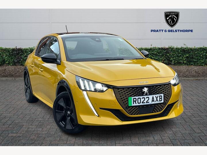 Peugeot E-208 50kWh GT Auto 5dr (7kW Charger)