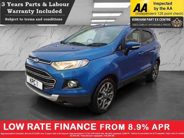 Ford ECOSPORT 1.0T EcoBoost Titanium 2WD Euro 6 (s/s) 5dr