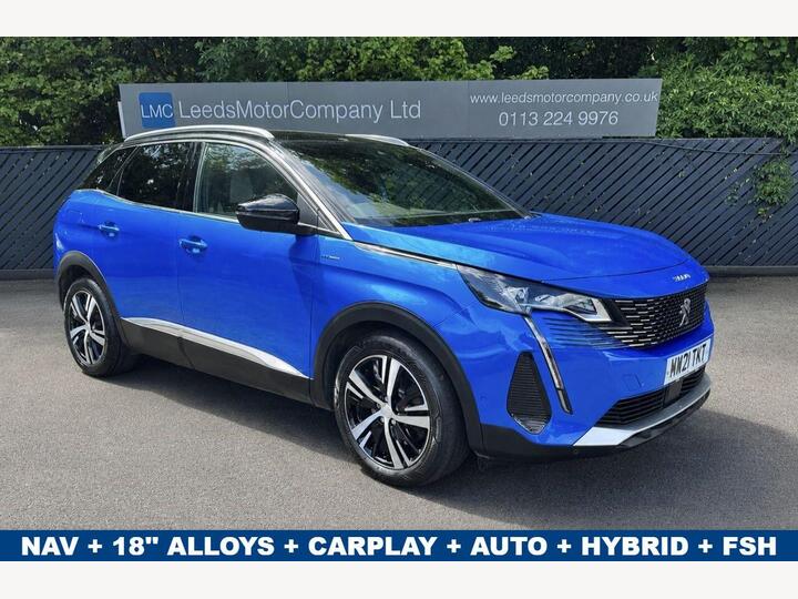 Peugeot 3008 1.6 13.2kWh GT Premium E-EAT Euro 6 (s/s) 5dr